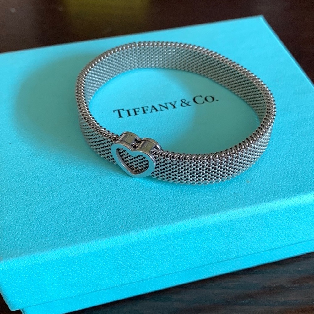 Tiffany Stretch Silver Bracelet